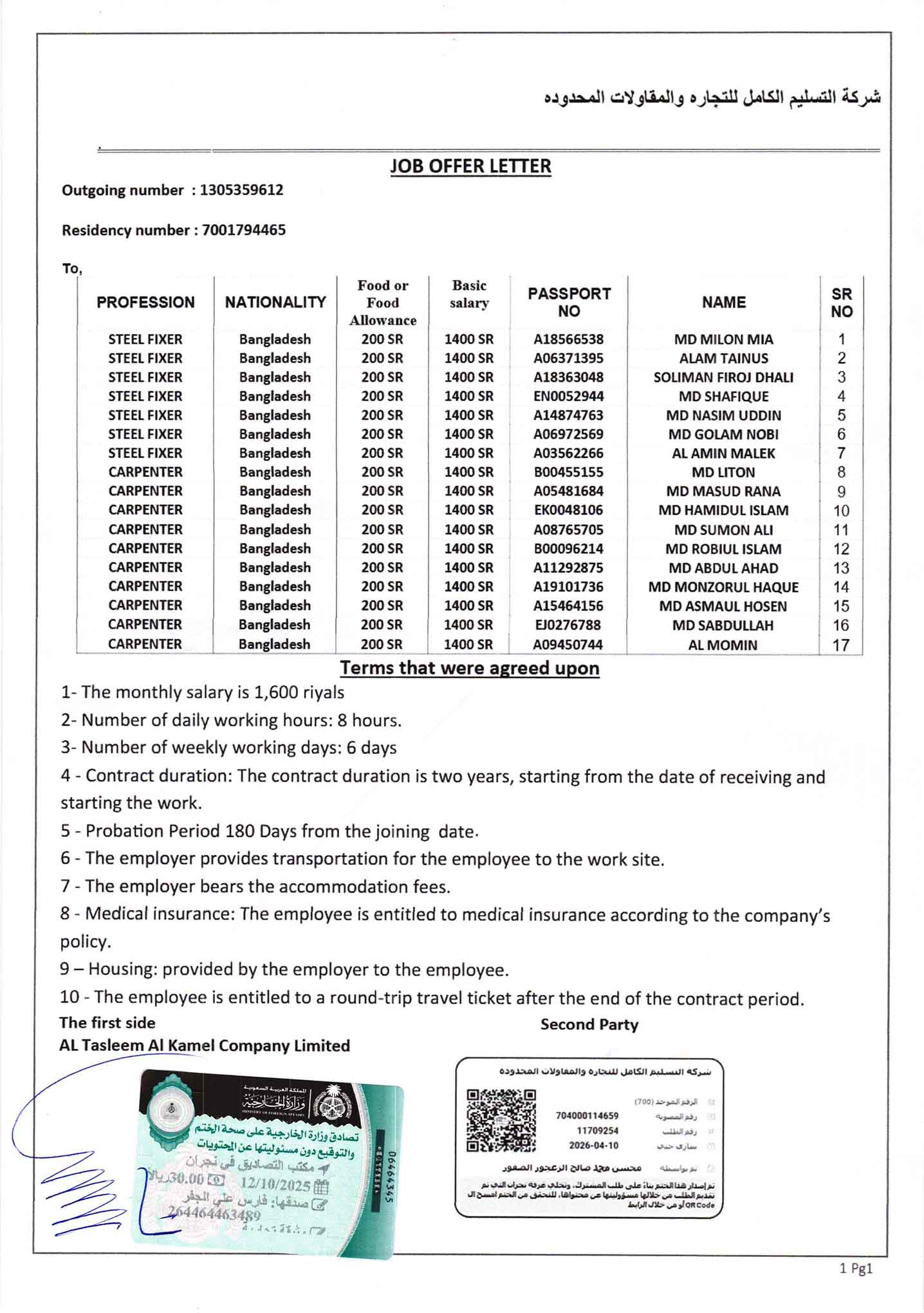 Trade License